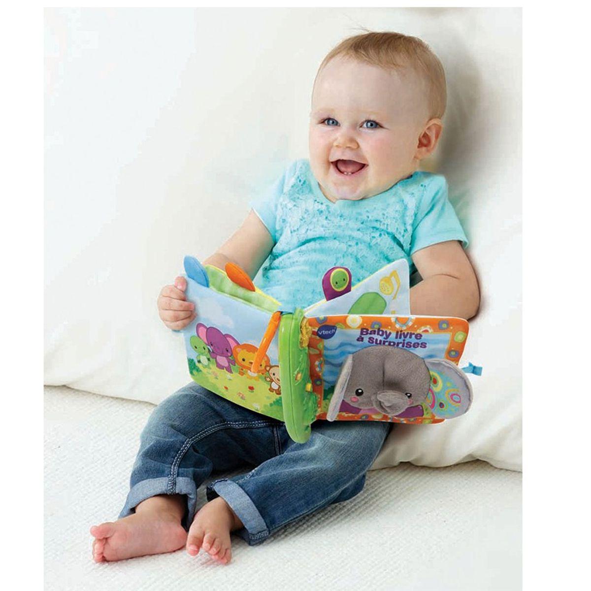 Livre Interactif Baby Livre A Surprises Jouets D Eveil Et Peluches La Grande Recre