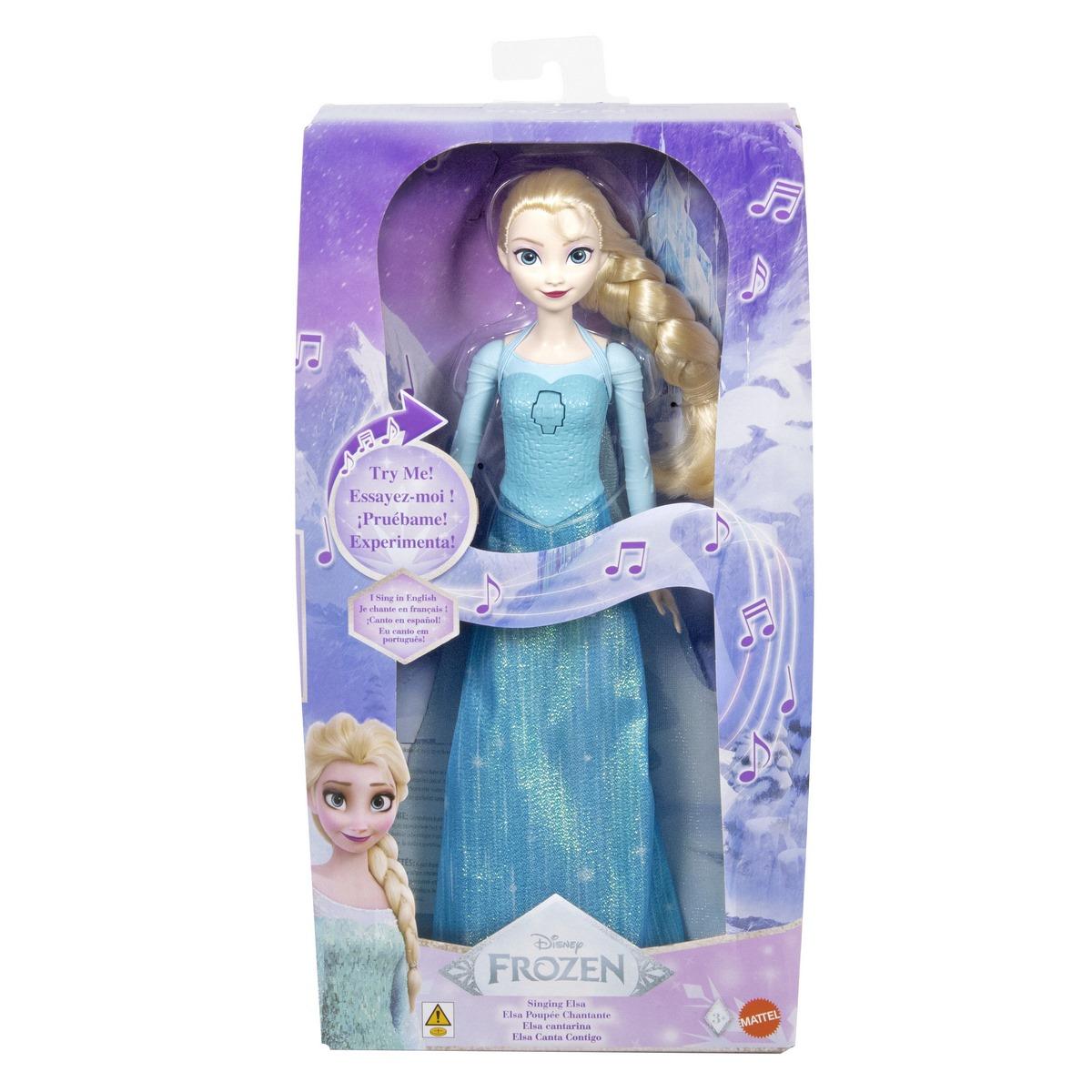 Poupée chantante Elsa La Reine des Neiges Libérée délivrée
