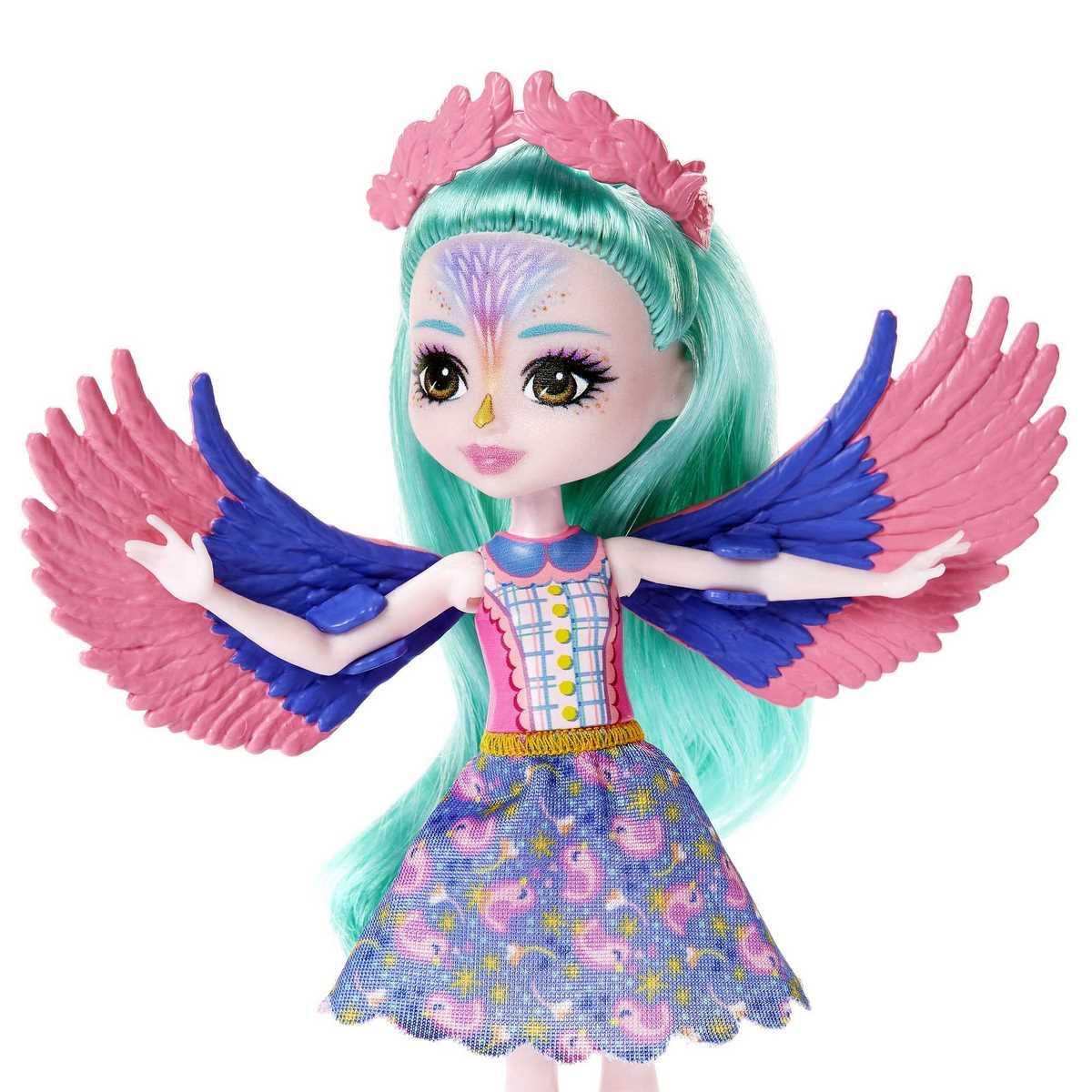 Enchantimals Coffret Famille de Filia Finch avec oiseaux