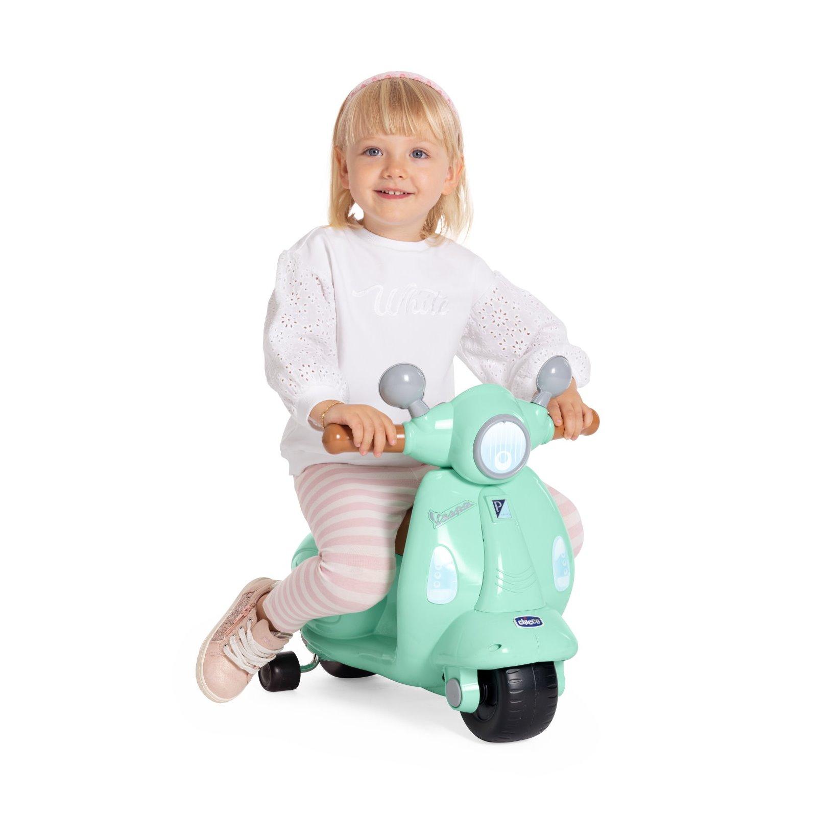 Scooter Jouet Enfant Porteur Porteur électrique Mini Vespa GTS
