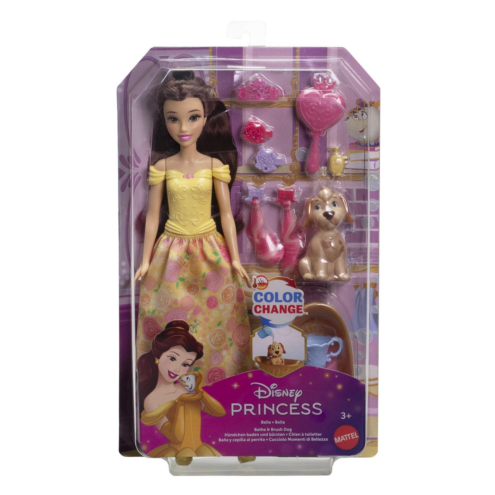 Coffret Barbie Blonde Poupée Mannequin Chien + Valise + Vêtement - Set