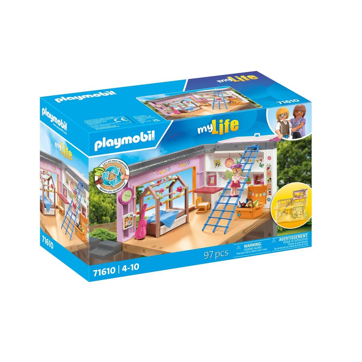 Chambre d enfant Playmobil My Life 71610 La Grande Recre