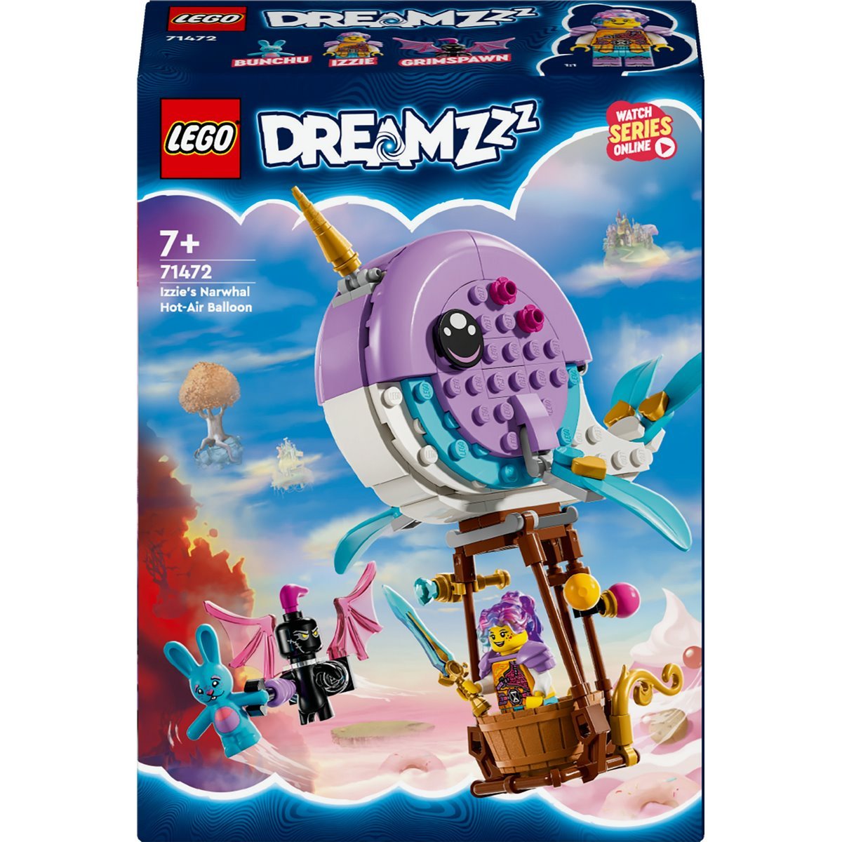 La montgolfière narval d'Izzie Lego Dreamzzz 71472 - La Grande Récré
