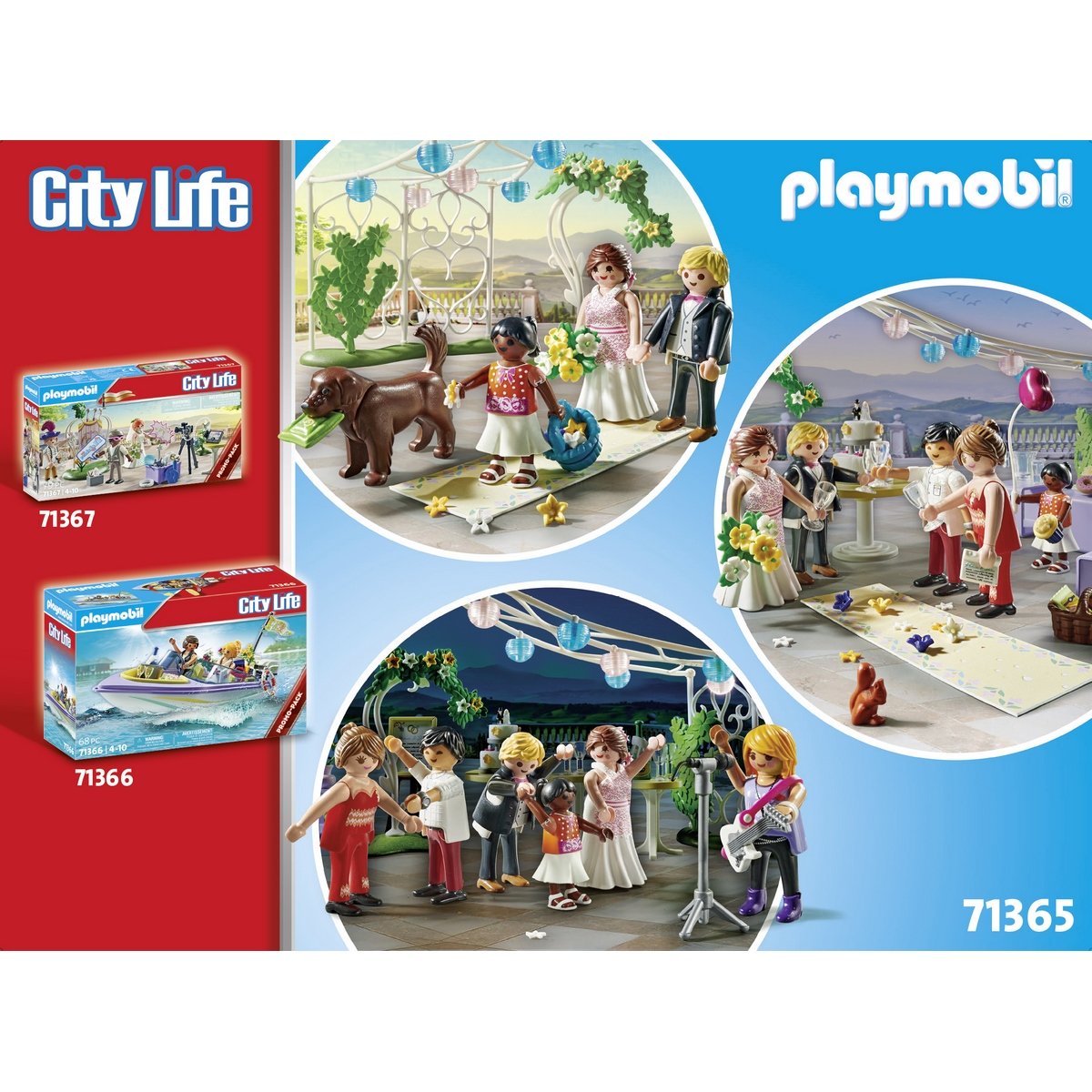 Cérémonie de mariage Playmobil City Life 71365 - La Grande Récré