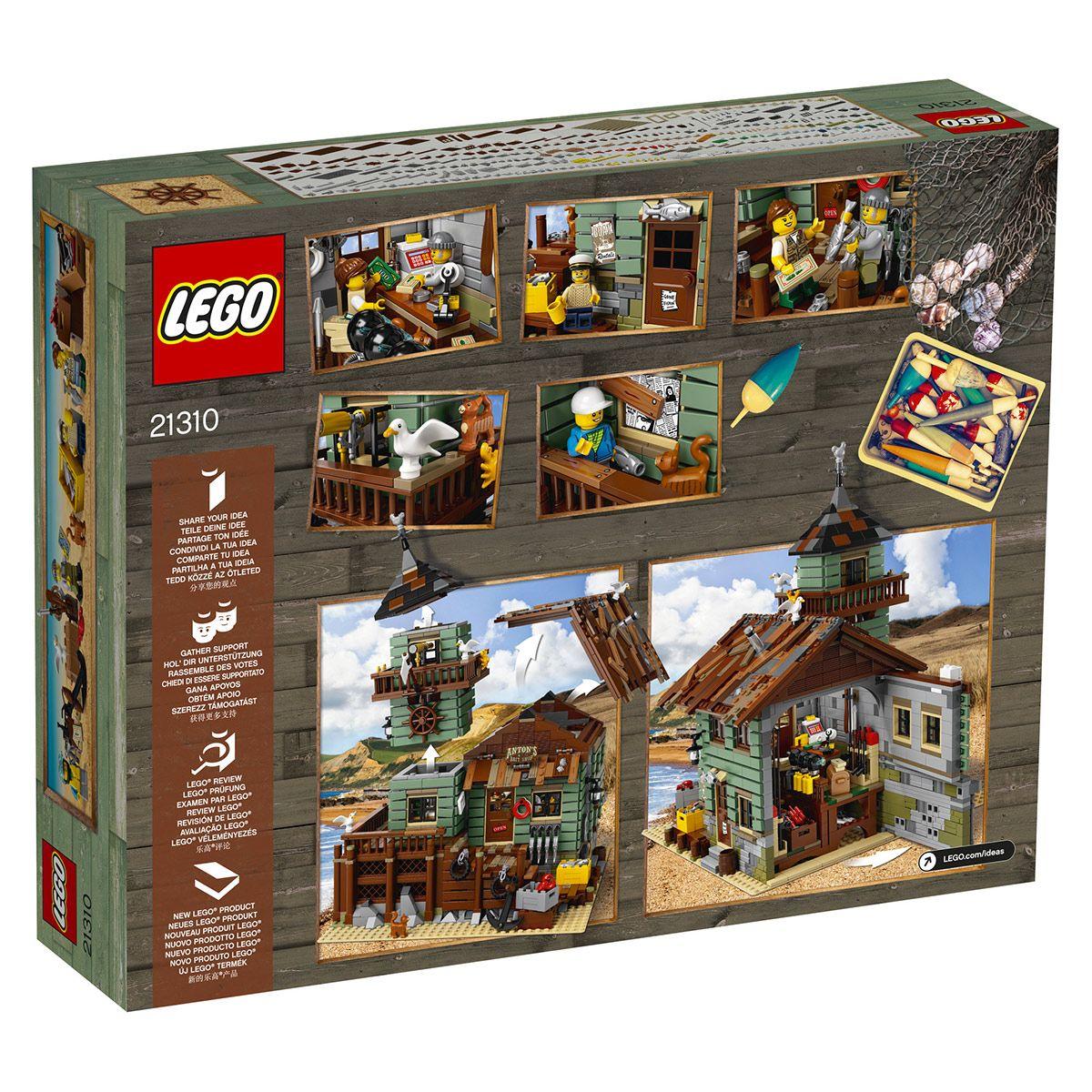 Le vieux magasin de pêche LEGO Ideas 21310 - Jeux de construction en  briques - La Grande Récré