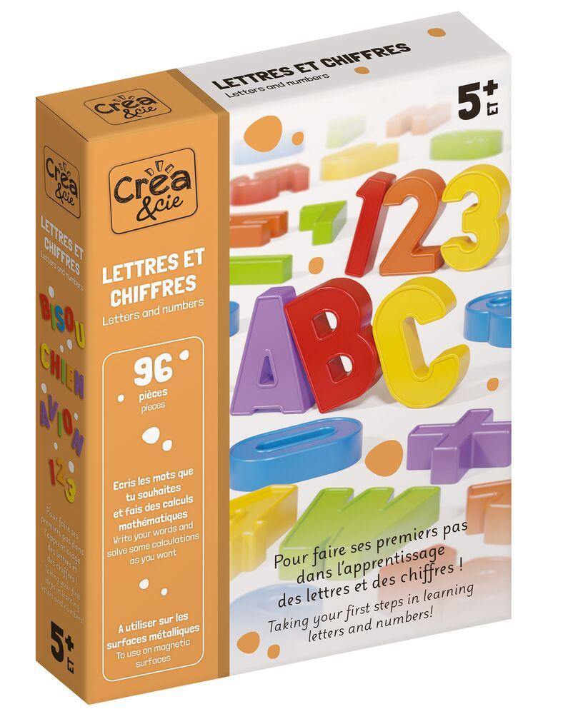 Alphabets Et Chifes En Plastique Pour Les Enfants Apprenant Photo stock - Image du pièce