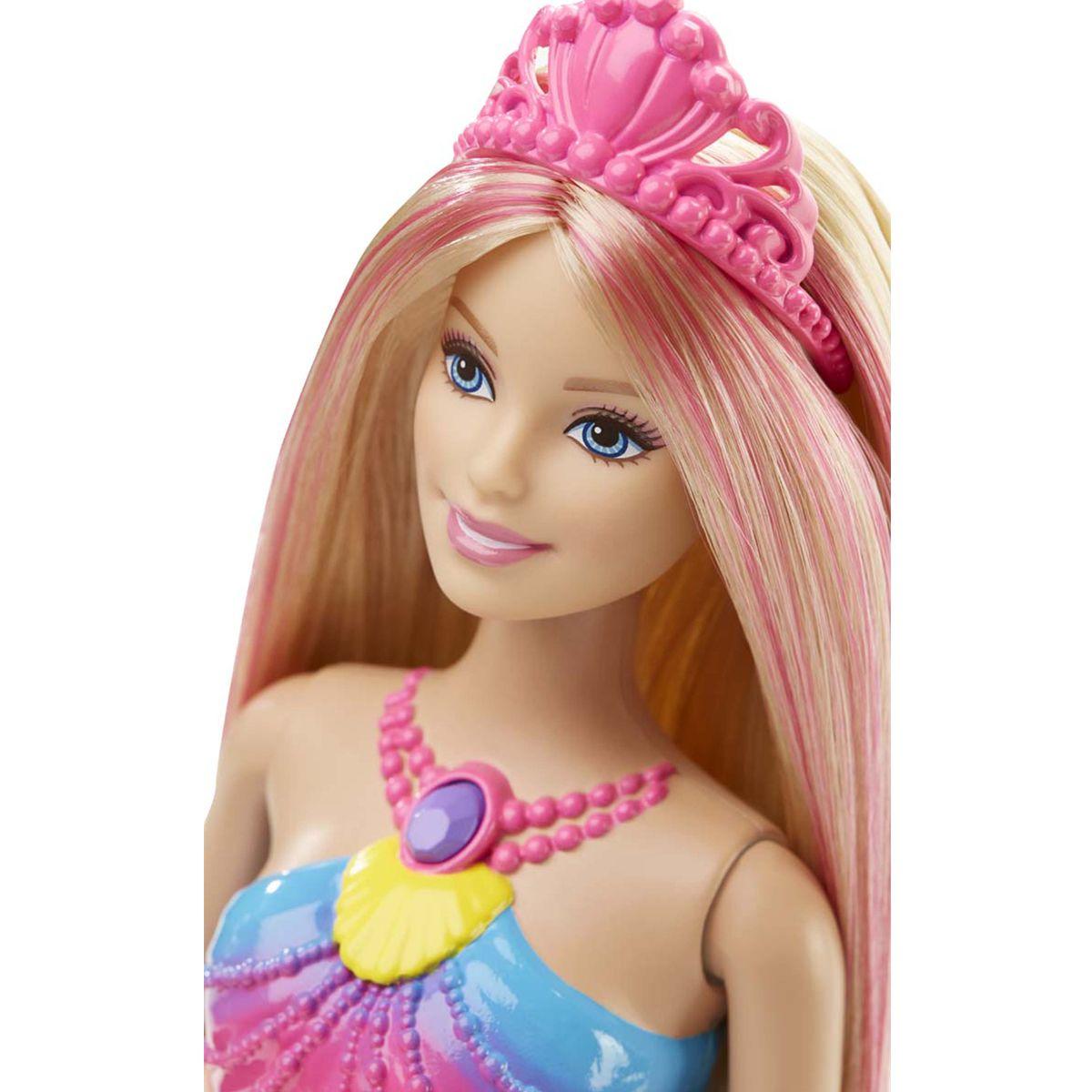 sirene barbie couleur et lumiere