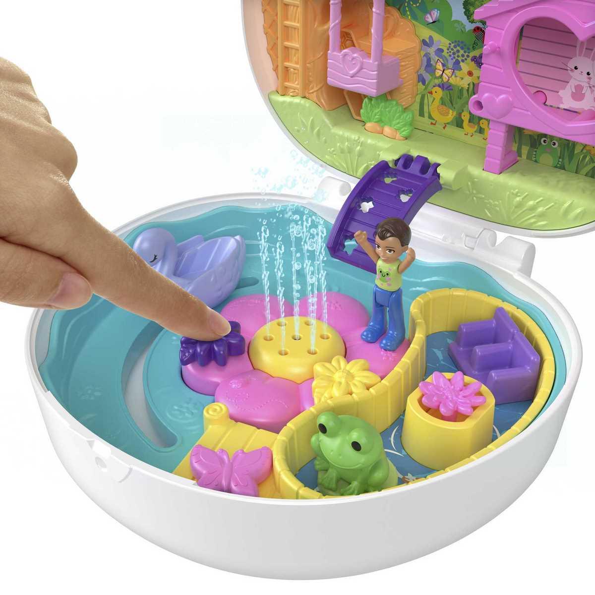 Coffret Polly Pocket - Jardin du lapin - La Grande Récré