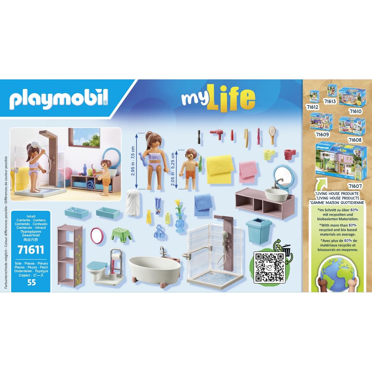 playmobil salle de bain