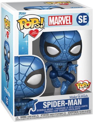 Figurine POP Spider-Man Marvel Make A Wish - La Grande Récré