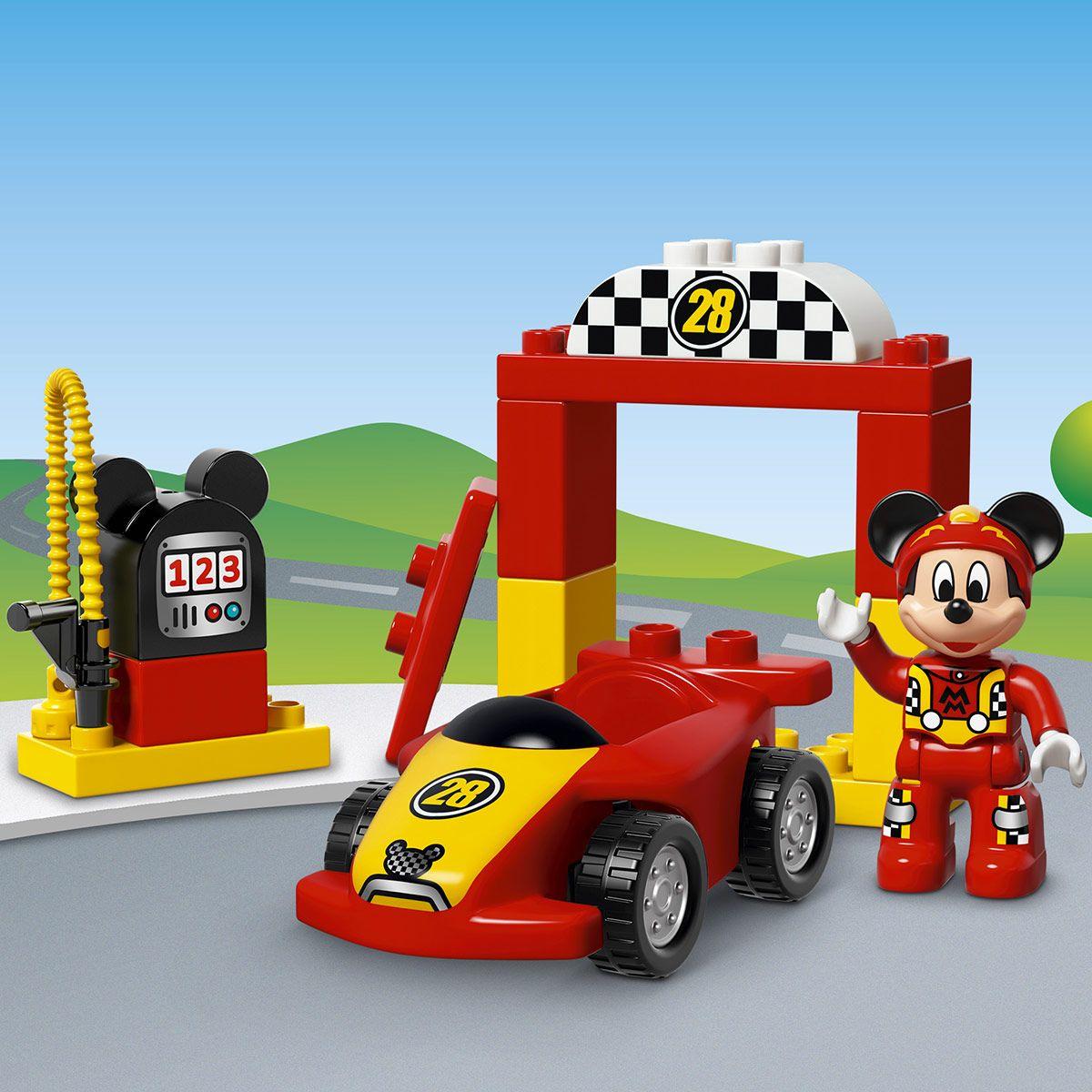 Lego 10843 Duplo La Voiture De Course De Mickey Petzlife Com