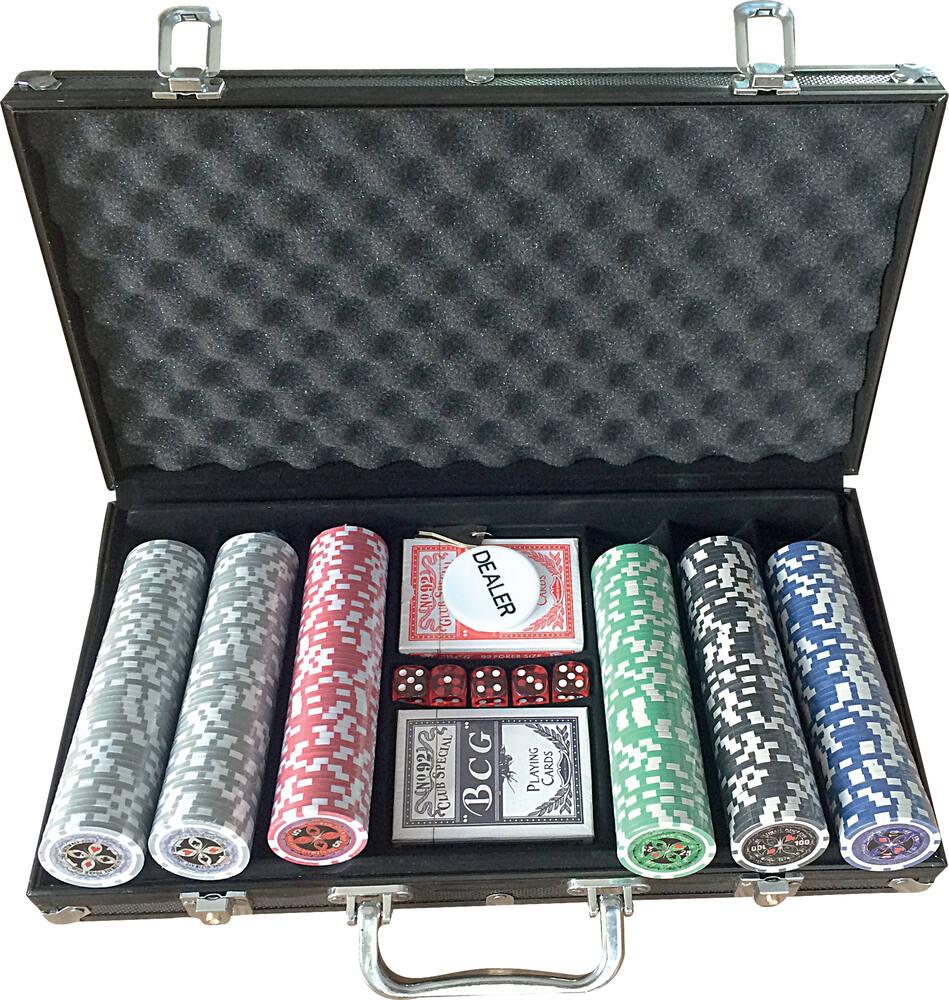 JEU DE POKER À 300 JETONS AVEC MALETTE EN ALU (… - Jeux - Jouets