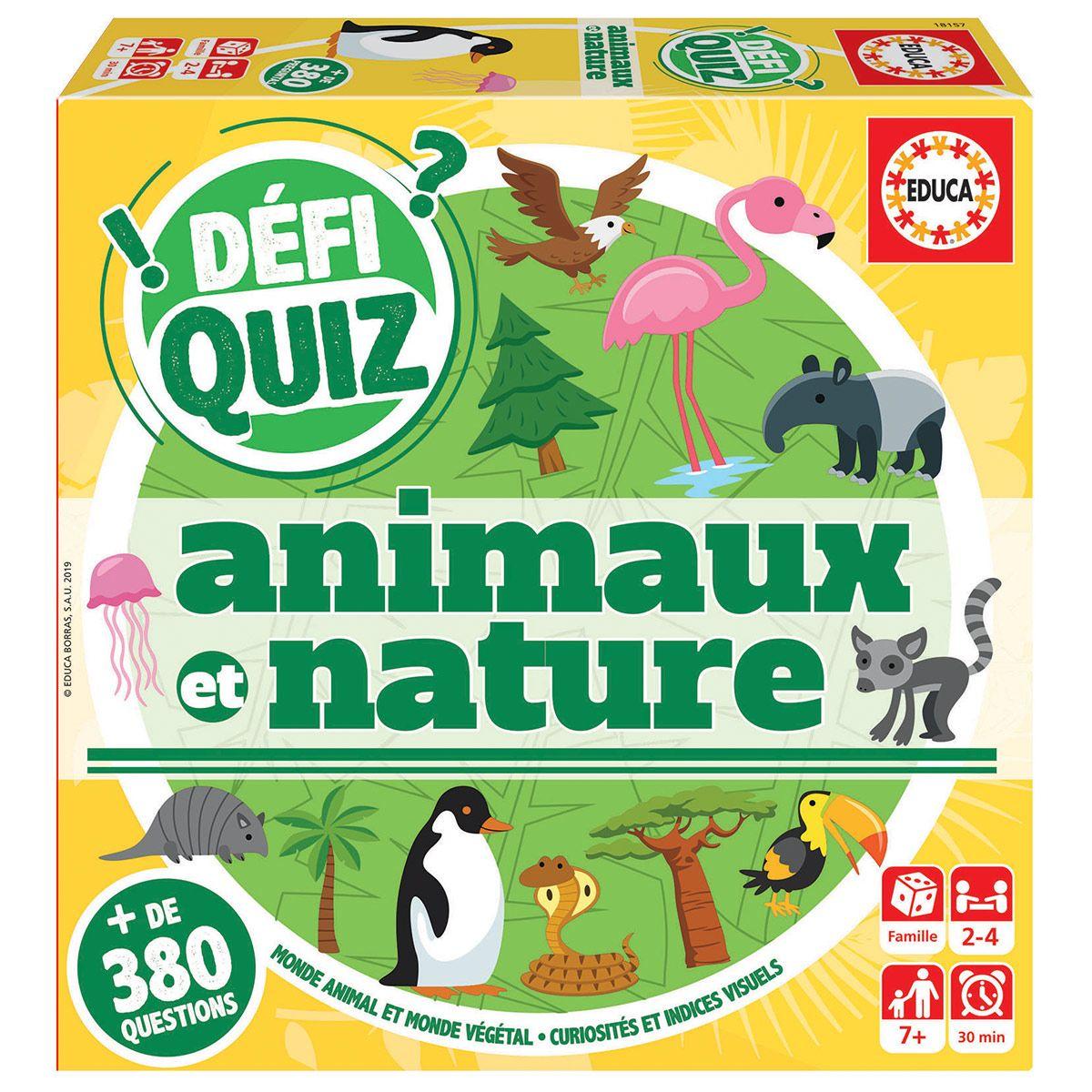 Défi quiz - Animaux et Nature - La Grande Récré