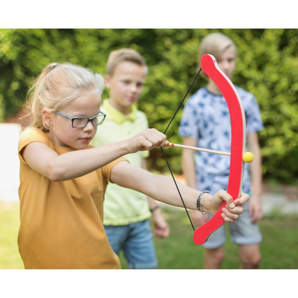 Atlasonix Ensemble de tir à l'arc et de flèches en plein air pour garçons et filles de 4 à 12 ans, ensemble de tir à l'arbalète en mousse sûr pour les enfants de 6 à 12 ans, jeux de plein air amusants