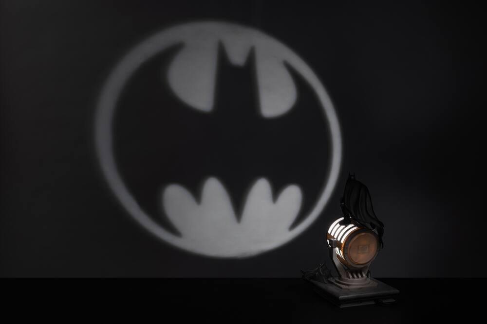 Lampe Batman Officielle 27cm - Veilleuse LED USB, Figurine DC Comics Collector