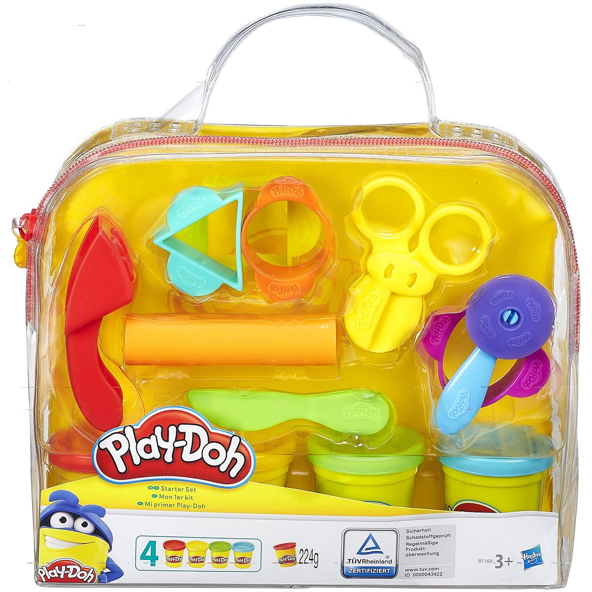 Play-Doh - Kit de construction - Avec 5 pots de pâte à modeler - C3301 -  Modelage - Rue du Commerce