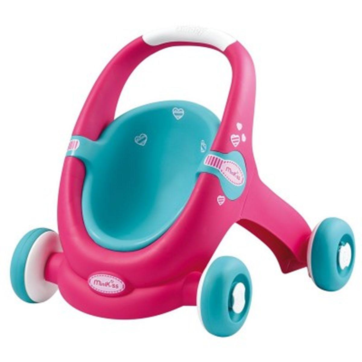 minnie trotteur et première poussette baby walker