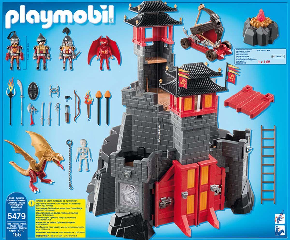 chateau playmobil dragon