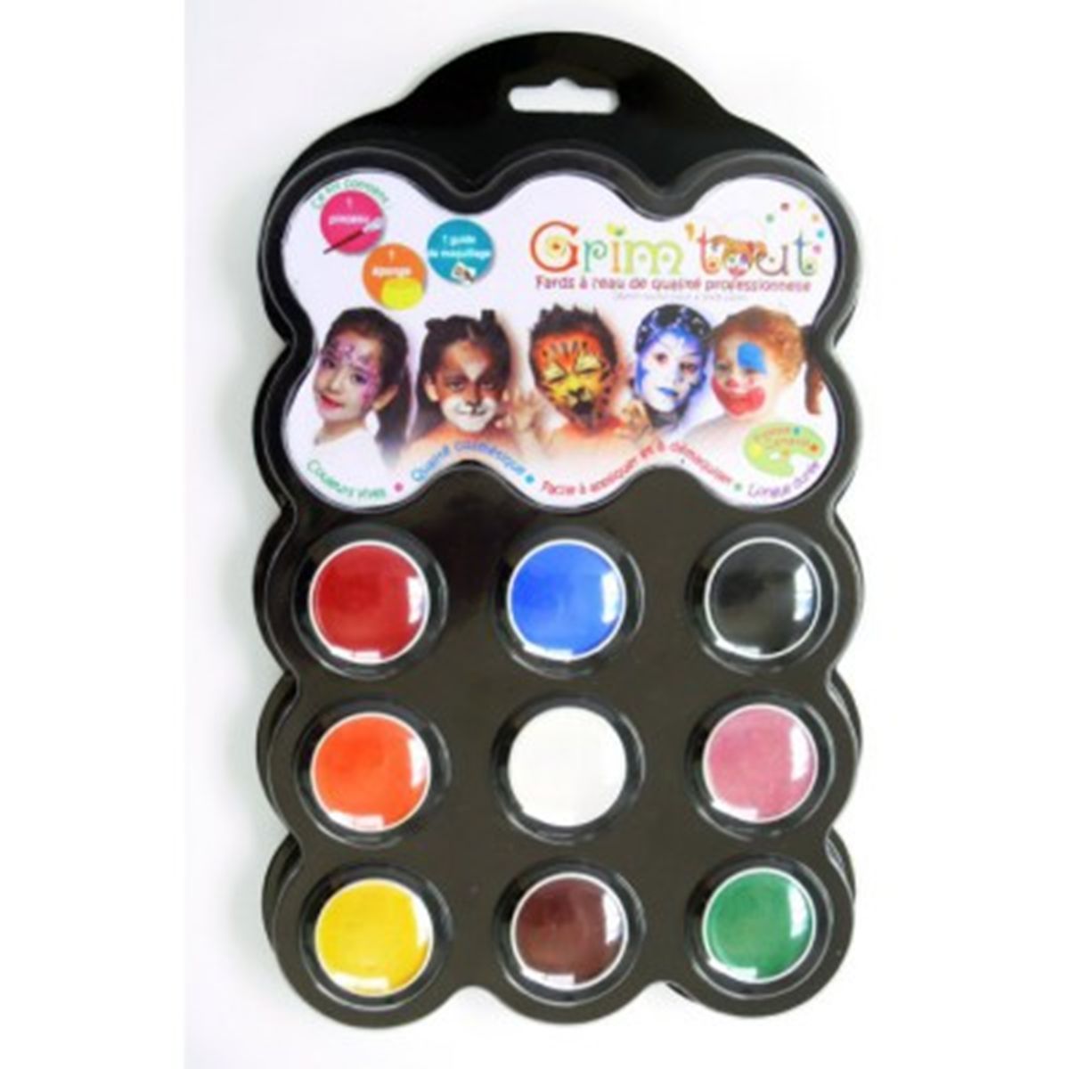  Maquillage  Palette  9 couleurs Carnaval Maquillage  pour 