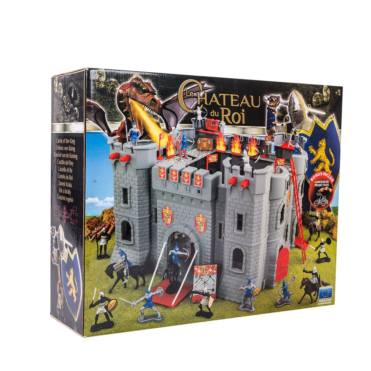 Un château fort comme si on y était Et un très beau jouet ancien pour  enfant de la marque La Hotte aux Jouets ! - Loulou et Gaga