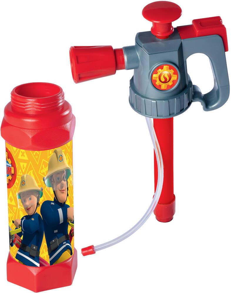 Extincteur Sam Le Pompier XL, mécanisme à air comprimé, avec poignée, Banderole étanche, 31 cm, Volume du réservoir 650 ML, portée 6 m, à partir de 3 Extincteur Sam Le Pompier XL, mécanisme à air comprimé, avec poignée, Banderole étanche, 31 cm, Volume du réservoir 650 ML, portée 6 m, à partir de 3