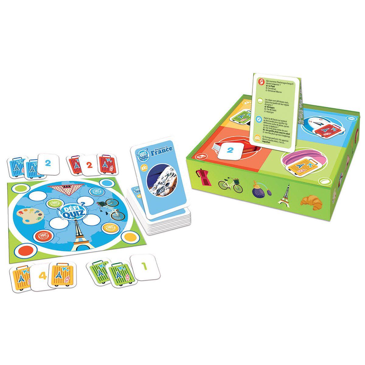 Defi Quiz Decouvre La France Jeux De Societe Et Puzzles La Grande Recre