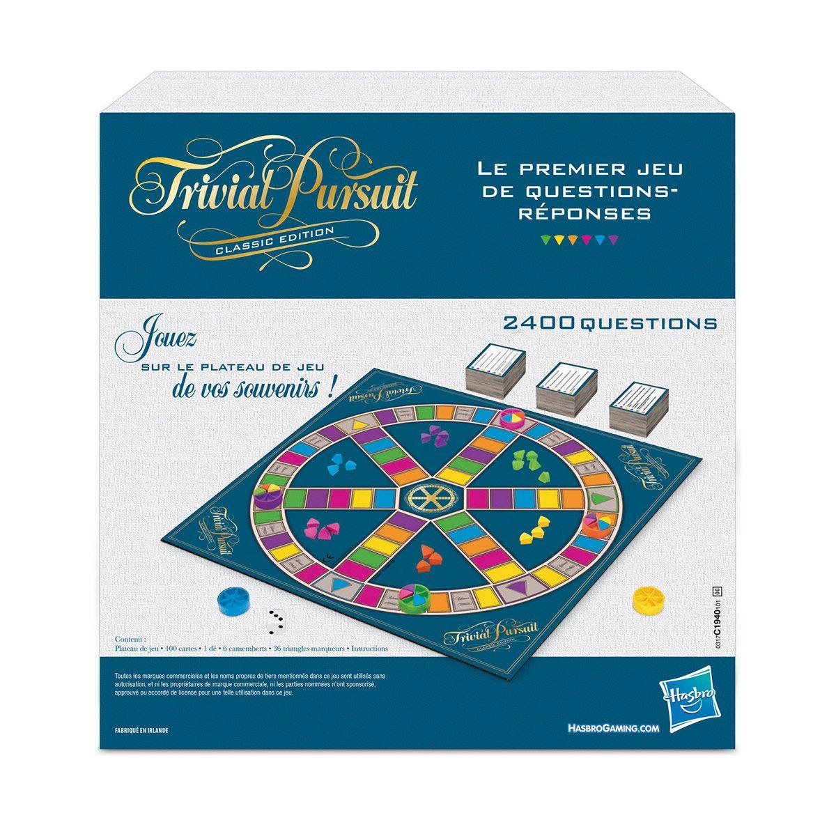 Trivial Pursuit new classic Jeux de société et Puzzles La Grande Récré