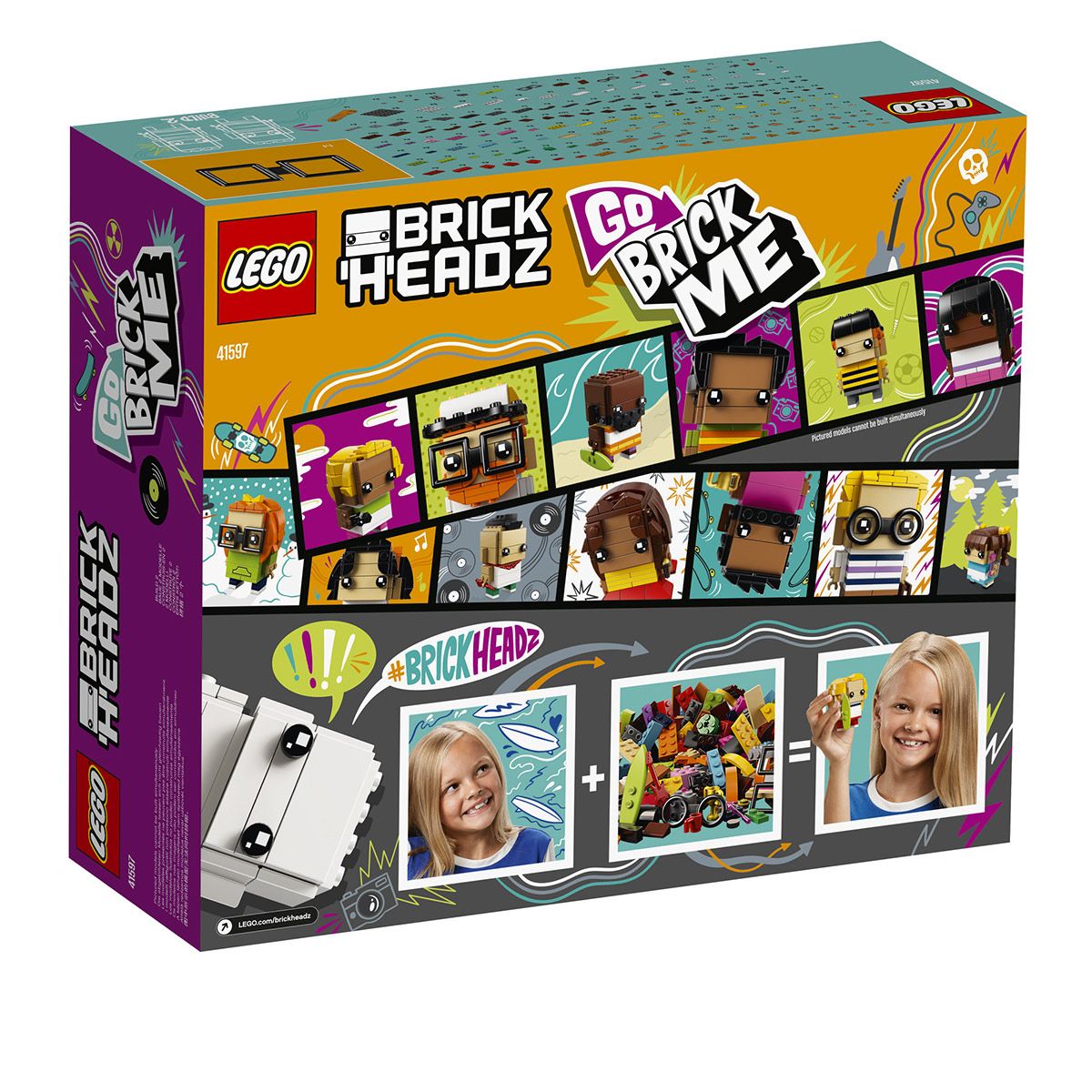 lego brickheadz la fabrik a selfie