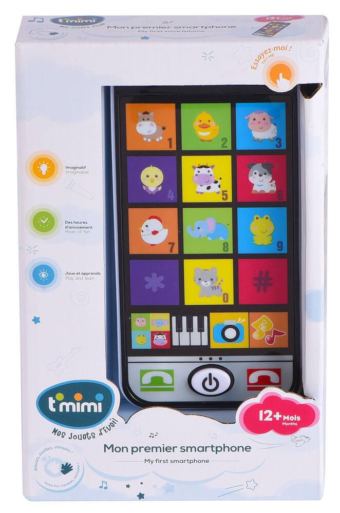 Montre connectée enfant, Smartwatch téléphone pour filles garçons écran tactile avec lecteur de