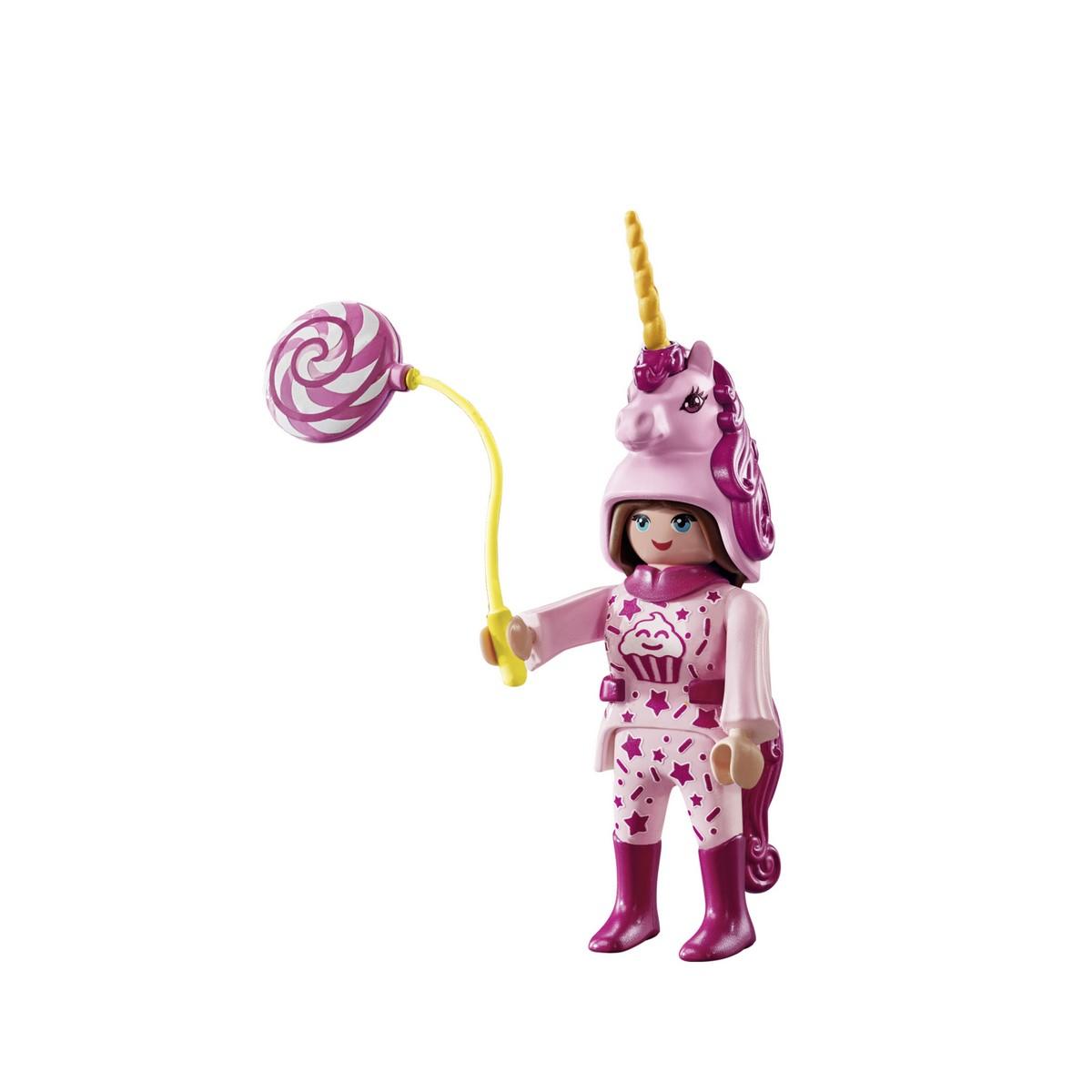 Jeune fille avec déguisement licorne Playmobil Special Plus 71583