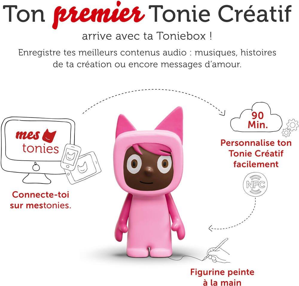 Tonies Toniebox 2 Rose Fleur - Boîte à Histoires Enfant Avec Figurine Rubie, Écoute, Jeux Et Apprentissage Dès 1 An