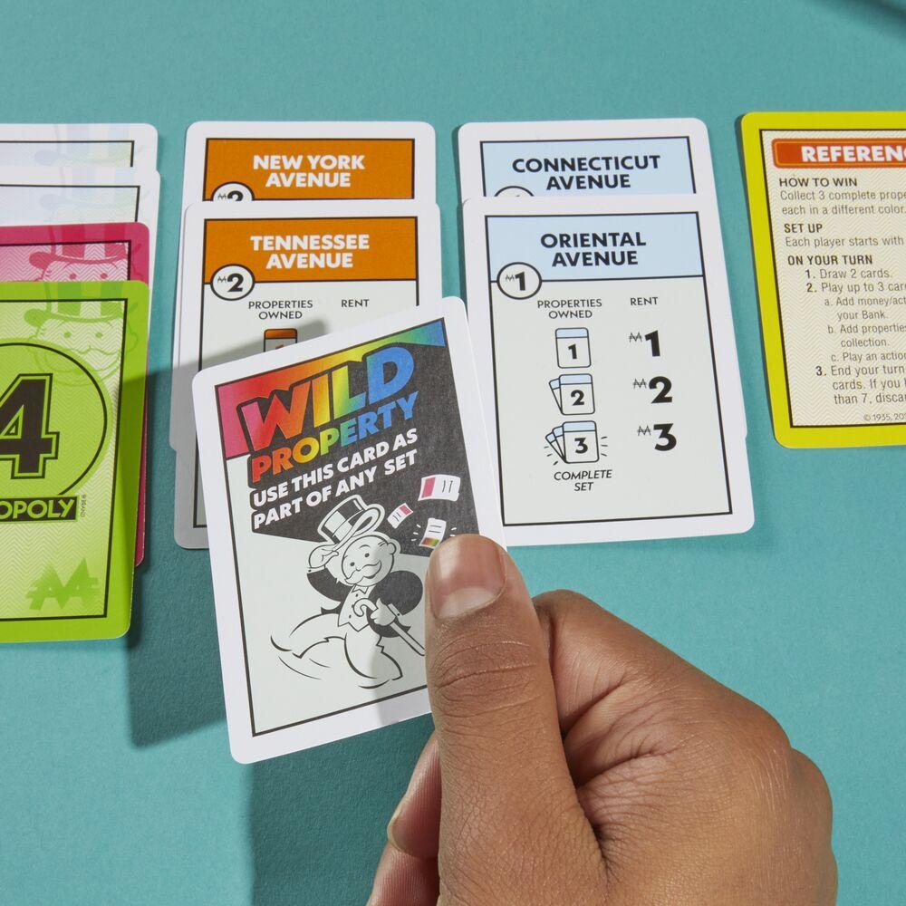Jeu de cartes Monopoly Deal neuf scellé anglais classique propriété trading game