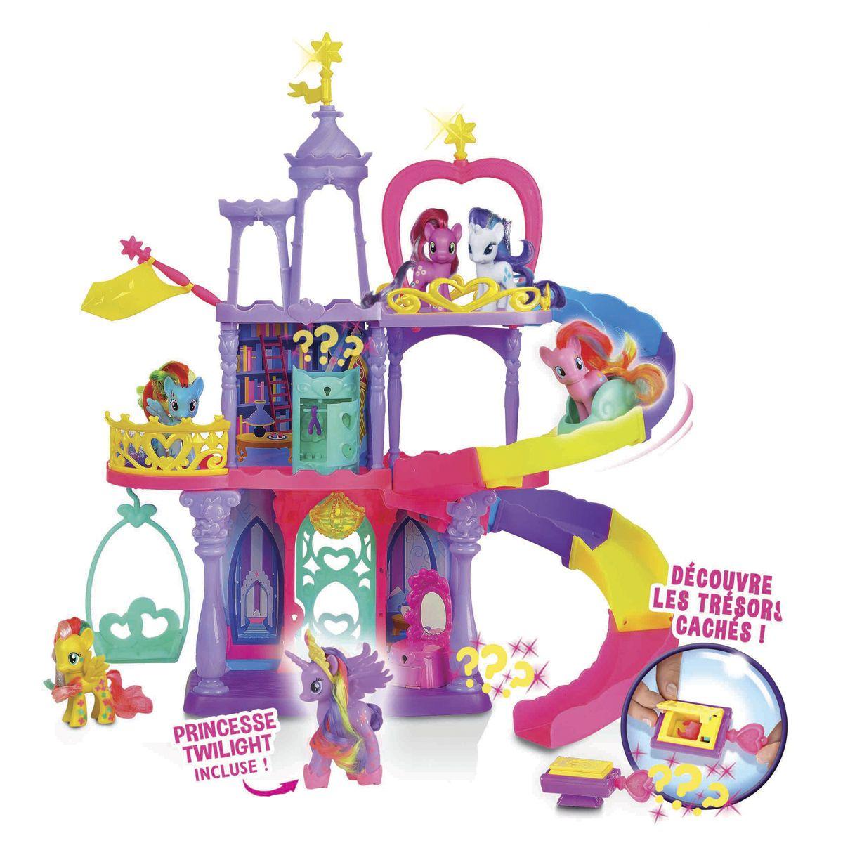chateau arc en ciel barbie