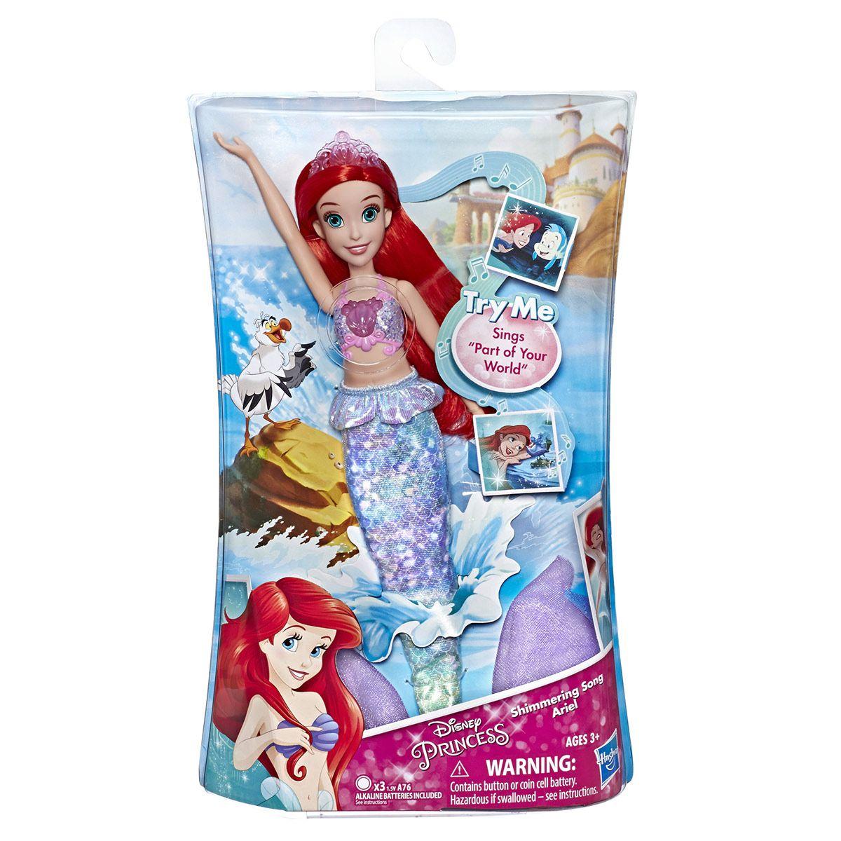 poupee ariel chantante