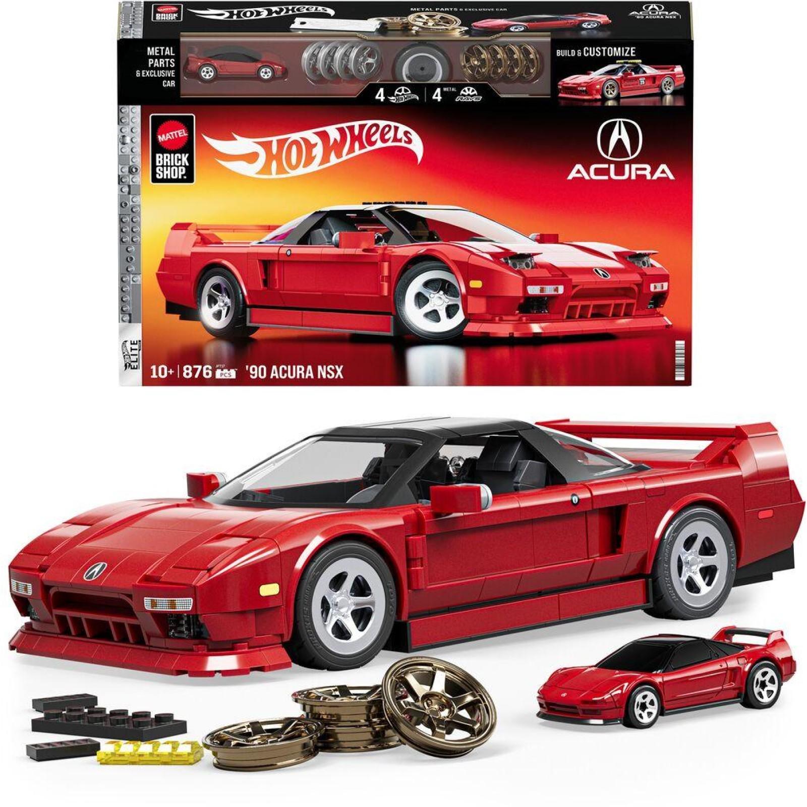 Honda Hot Wheels à construire - Mattel Brick Shop