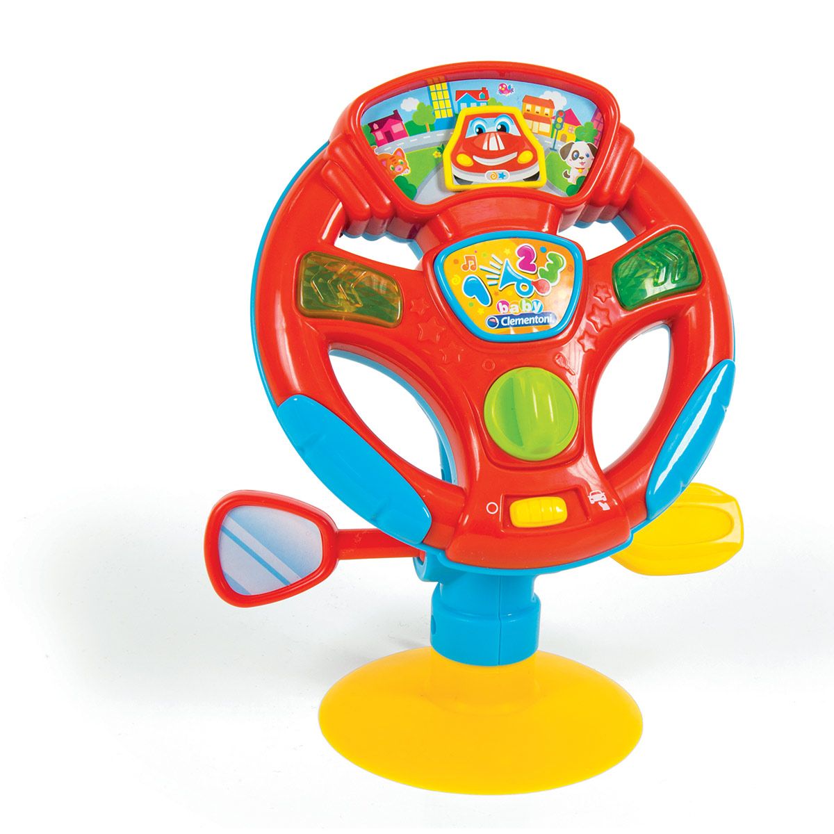 Volant de voiture jouet volant interactif pour enfants de 3 ans et plus