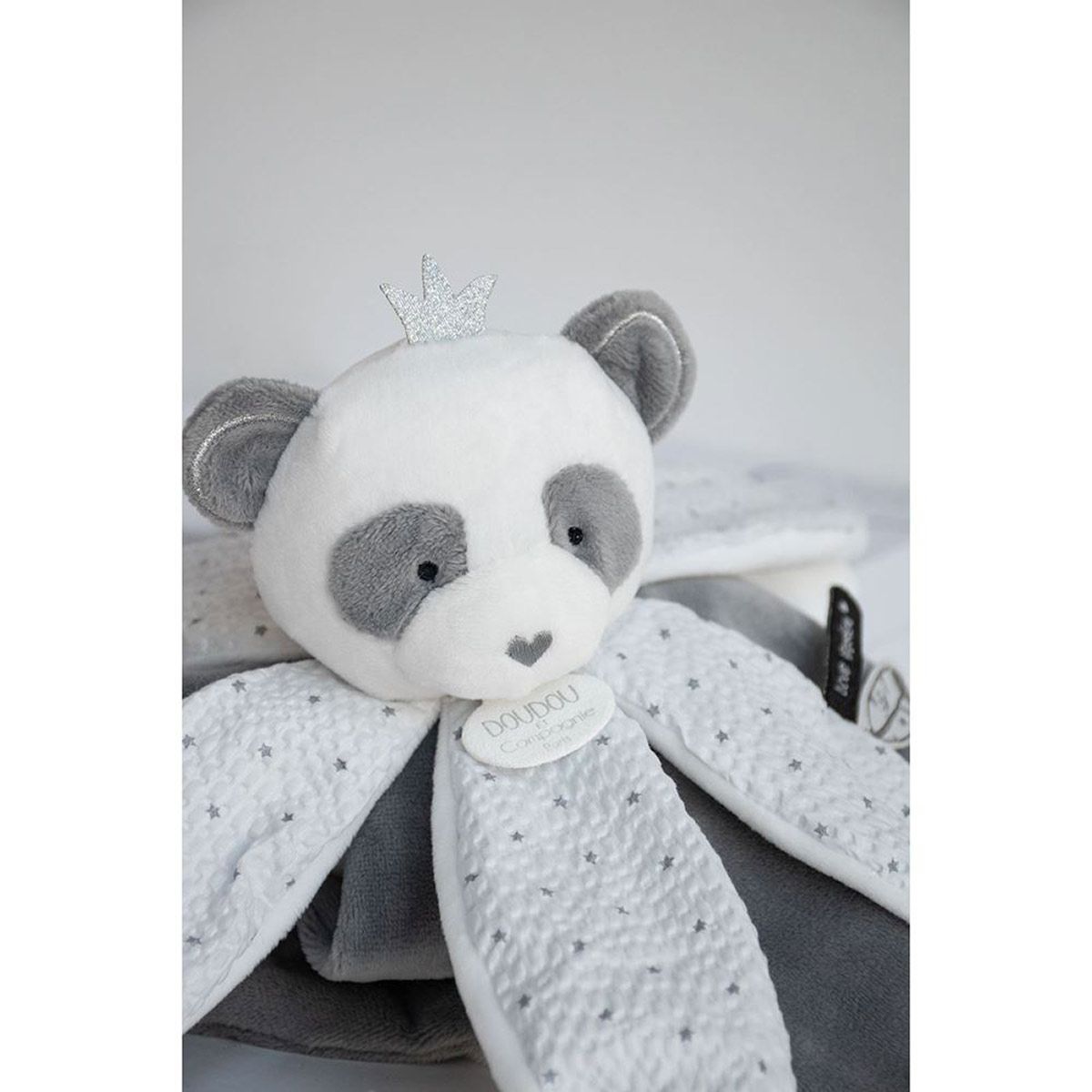 Doudou Attrape-rêve panda pétales - La Grande Récré