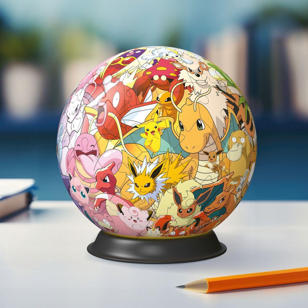 Ravensburger Puzzle 3D Ball – Les Sirènes, 72 Pièces Numérotées, Diamètre 13 Cm, Sans Colle, Dès 6 Ans