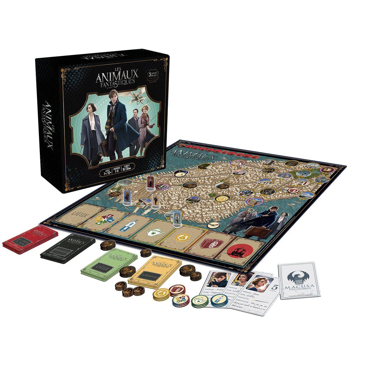 Les Animaux Fantastiques Le Jeu Jeux De Societe Et Puzzles La Grande Recre