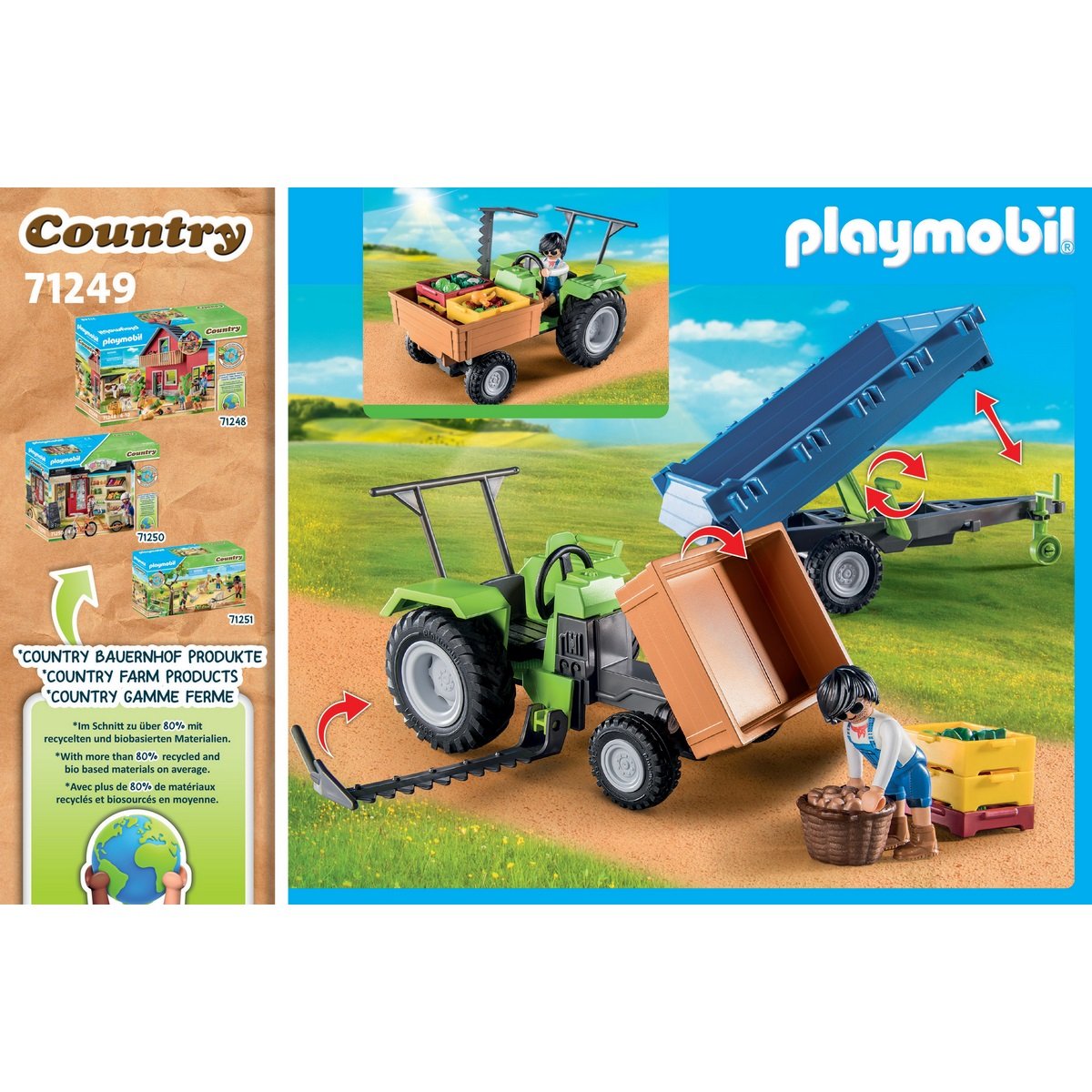 Tracteur playmobil