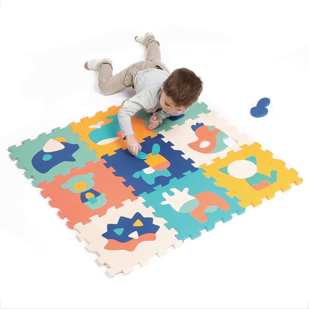 tapis puzzle  Maisons du Monde