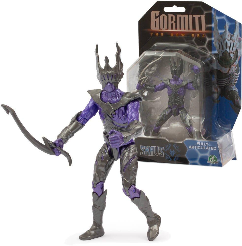 Figurine Gormiti Windel 15cm Articulée Figurine Gormiti Articulée Skye 15 Cm - Collection Air Avec Arme Pour Enfants Collection Gormiti éléments