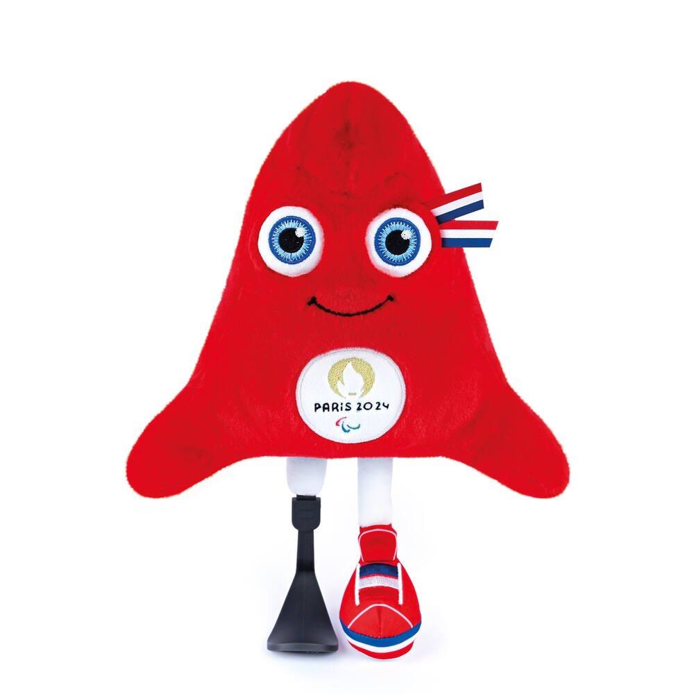 Peluche Officielle Phryge Des Jeux Olympiques Paris 2024 - Taille 28 Cm