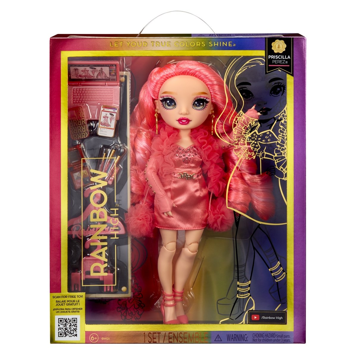 Poupée Rainbow High Fashion Doll FP Pink - La Grande Récré