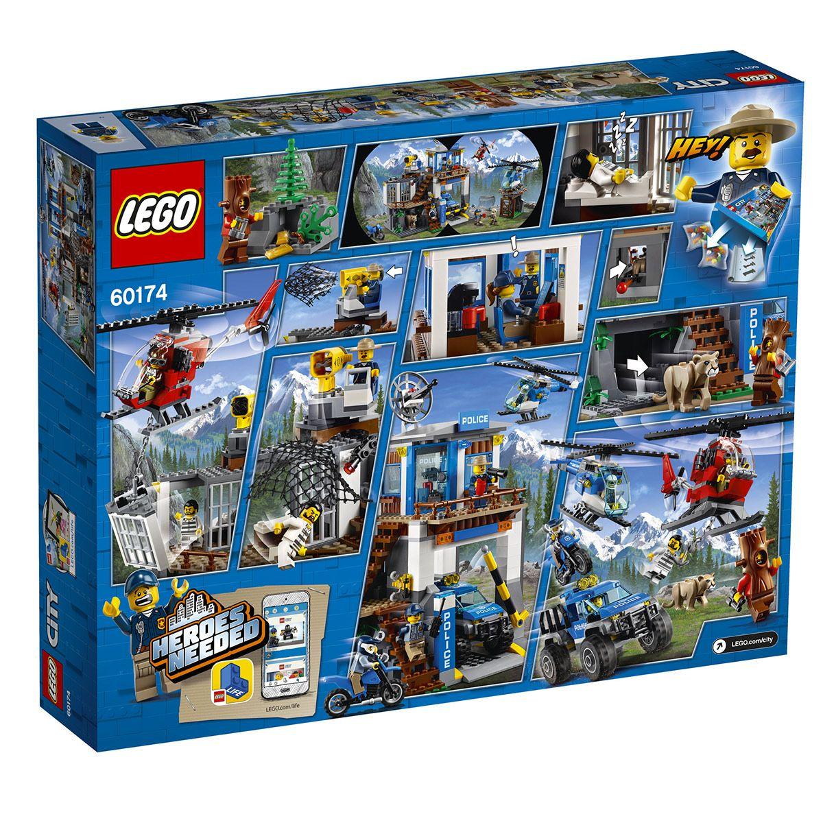 Poste de police de montagne lego clearance