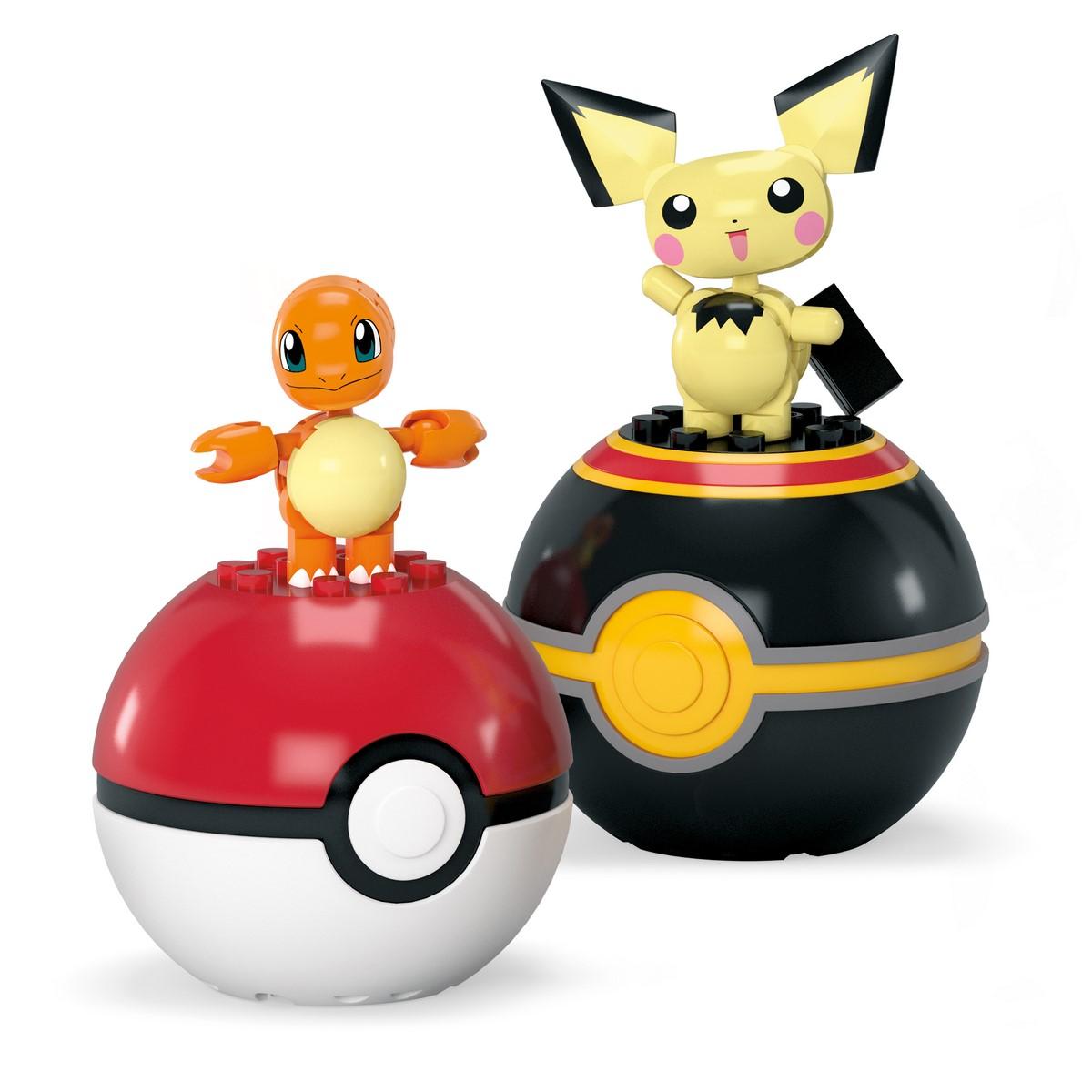 Coffret de pokeball et figurine MEGA Pokemon La Grande Récré