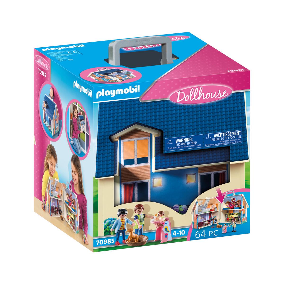 Maison transportable Playmobil Dollhouse 70985 - La Grande Récré