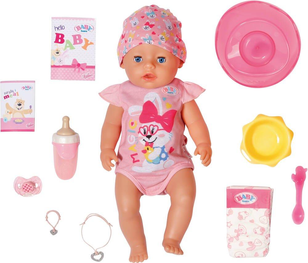 Poupon Magic Baby Born 43 Cm Adapte A Partir De 3 Ans La Grande Recre