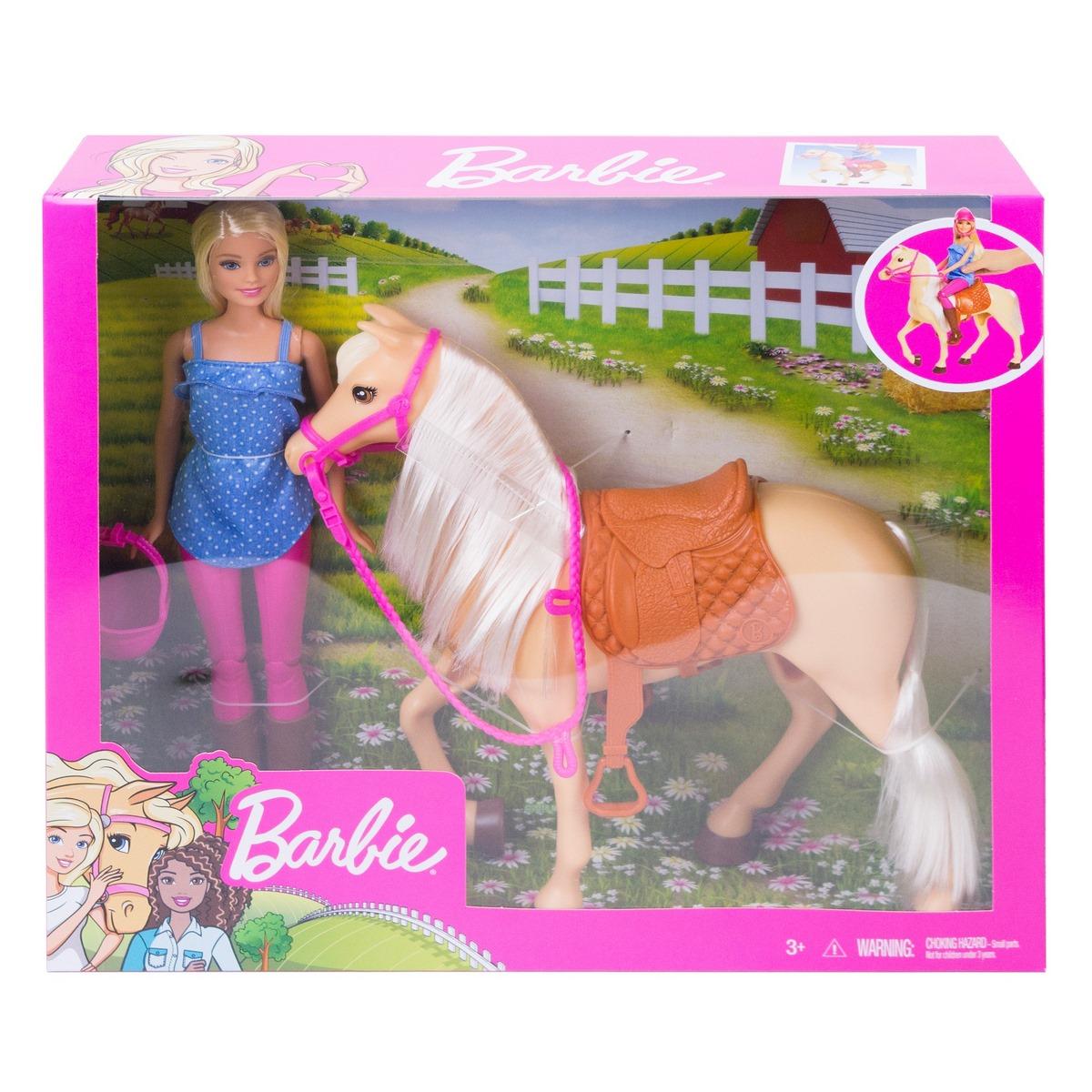 Barbie et son cheval La Grande Recre