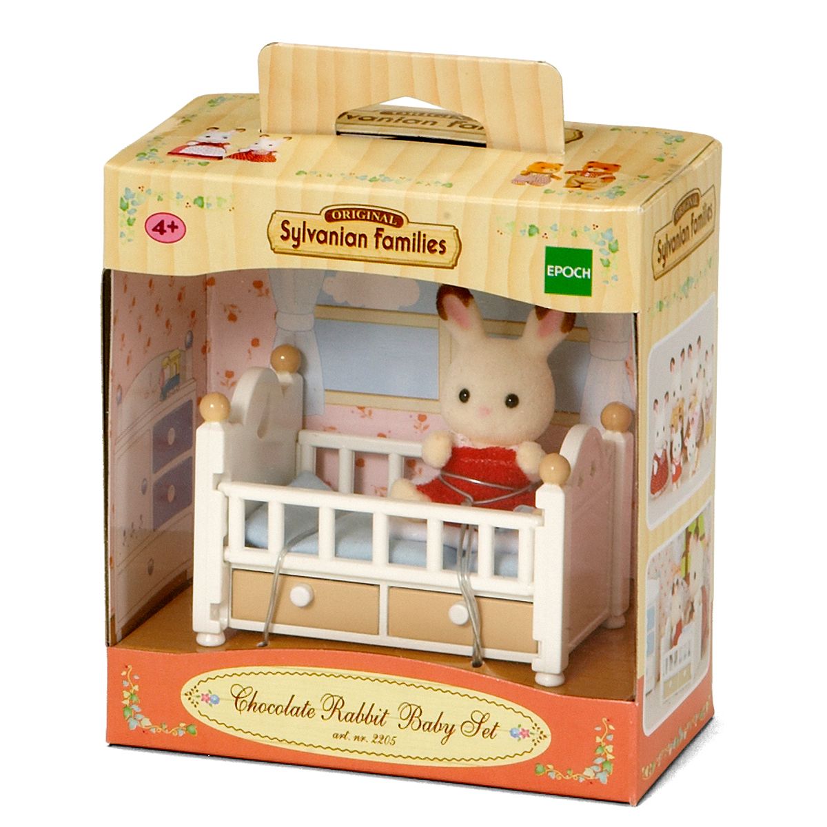 Sylvanian Families® Figurine bébé lapin chocolat 5405